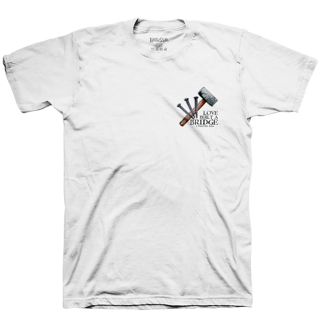 Kerusso Christian T Shirt Bridge Front Mockup