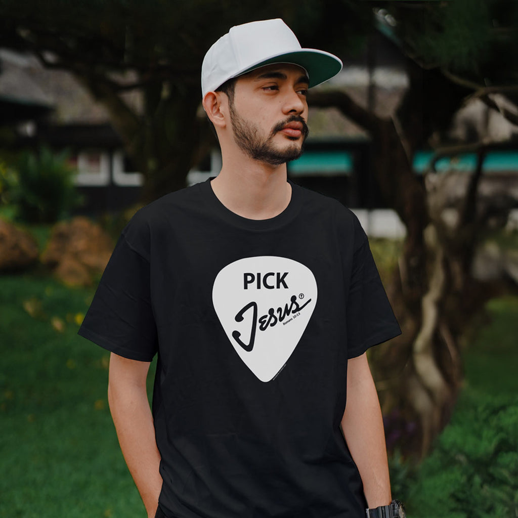 Kerusso Christian T Shirt Pick Jesus Male Model