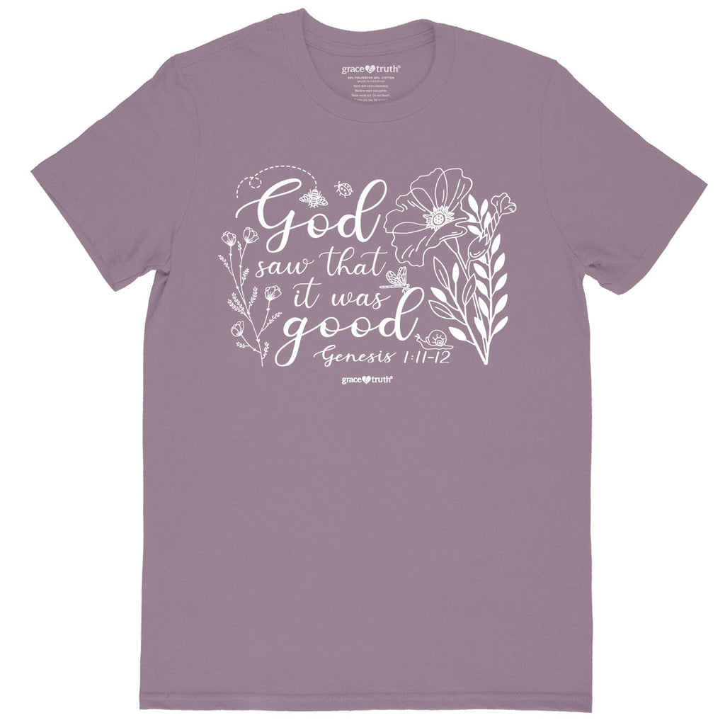 Grace And Truth Womens T Shirt It Was Good Mockup