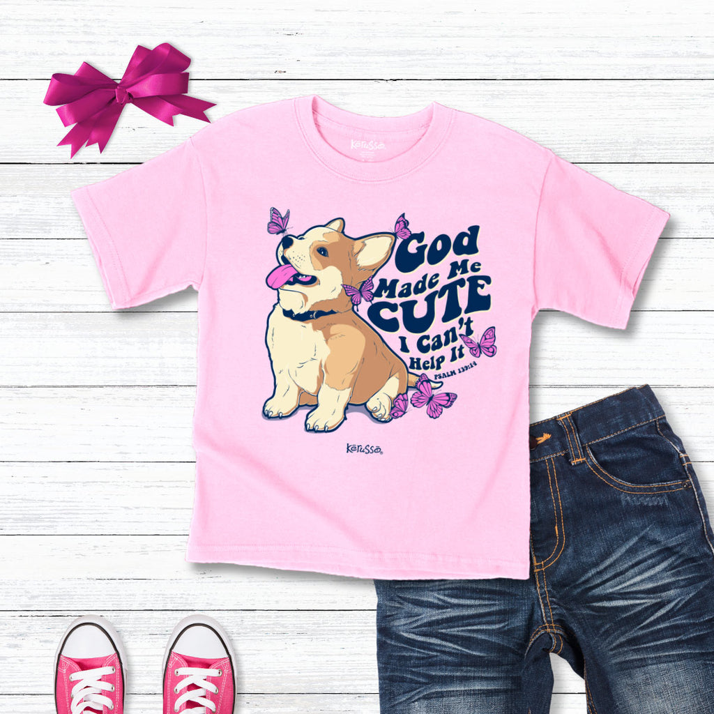 Kerusso Kidz T Shirt Cute Puppy Flatlay