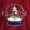 Cherished Girl Womens Long Sleeve T-Shirt Snow Globe