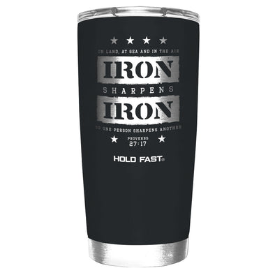 HOLD FAST Iron 20 oz Stainless Steel Tumbler