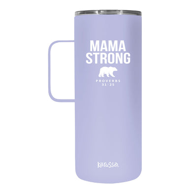Kerusso Mama Bear 22 oz Stainless Steel Tumbler With Handle