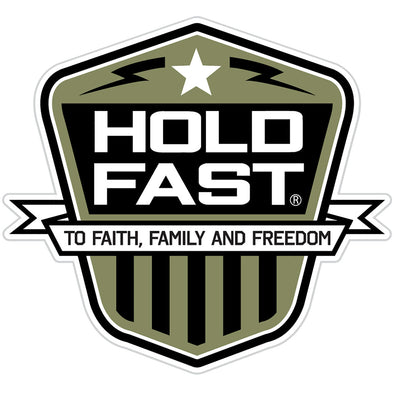 HOLD FAST Shield Sticker